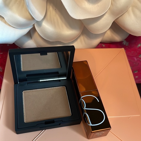 NARS Bronzing Powder and After Glow Lip Balm Minis - Picture 2 of 3